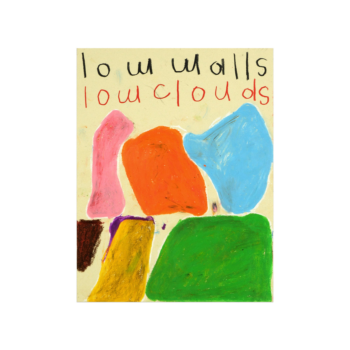 low walls low clouds by Joseph O'Neal Curina