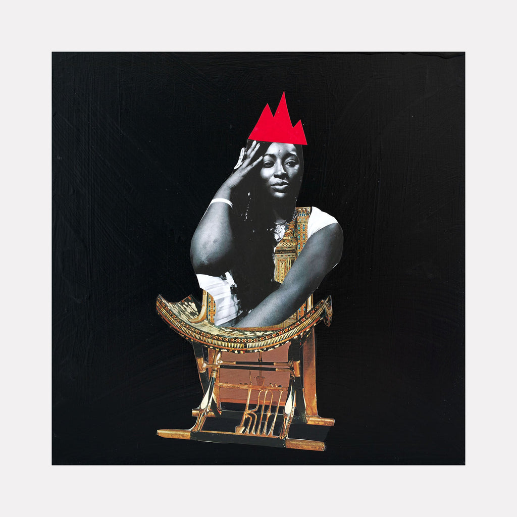 The artwork A Queen on Her Throne, by Courtney Minor