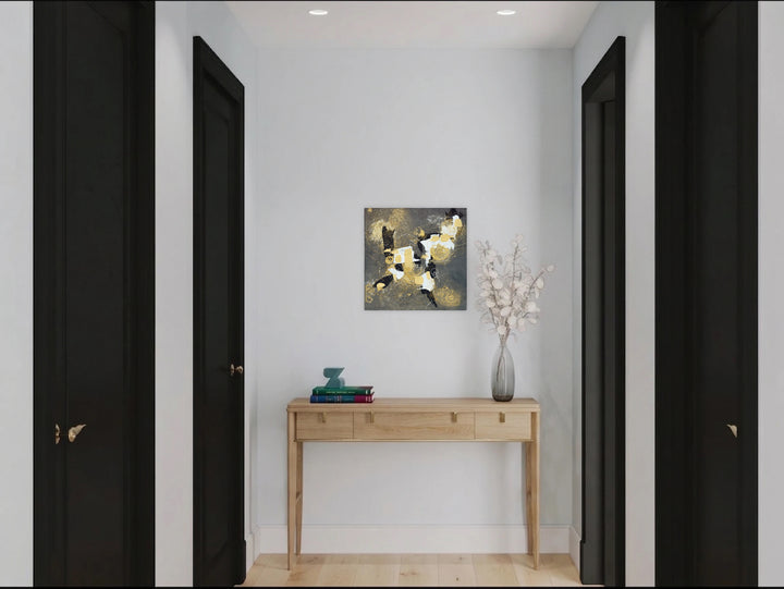 The artwork, Tango, by Carla Forrest, displayed in a room.