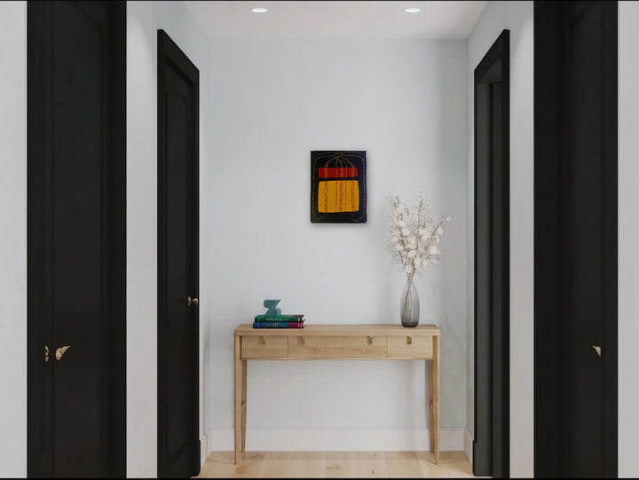 The artwork, Altar, by Sunny Chapman, displayed in a room.