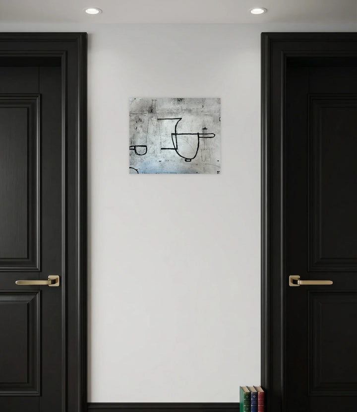 The artwork, Still Life No. 22, by Janice La Motta, displayed in a room.