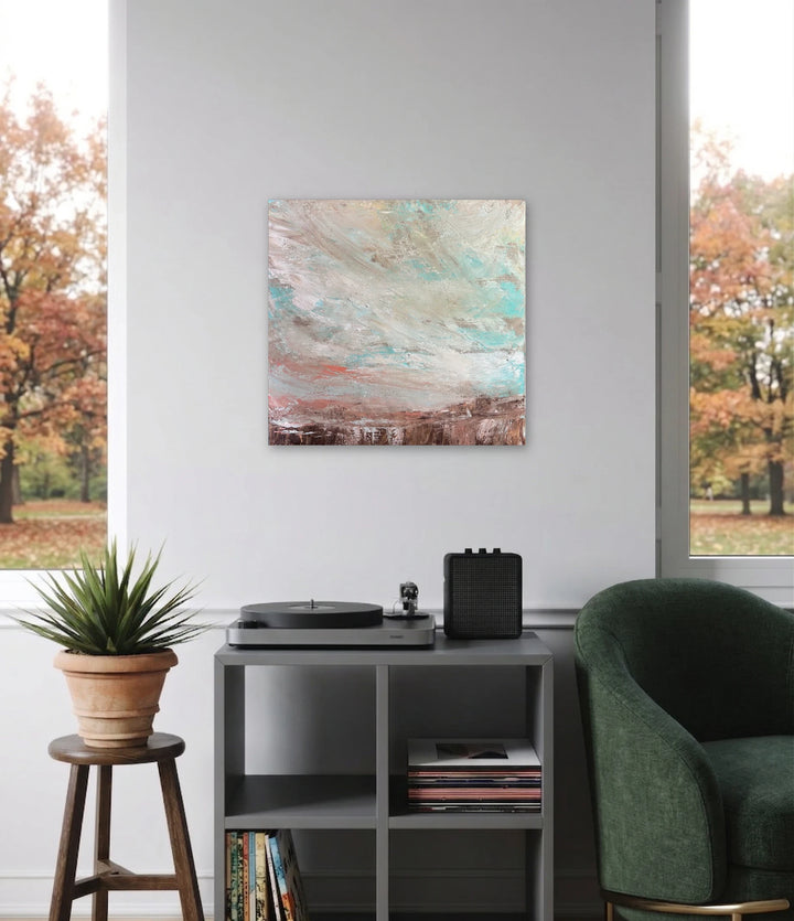The artwork, Exquisite, by Tammy Kushnir, displayed in a room.
