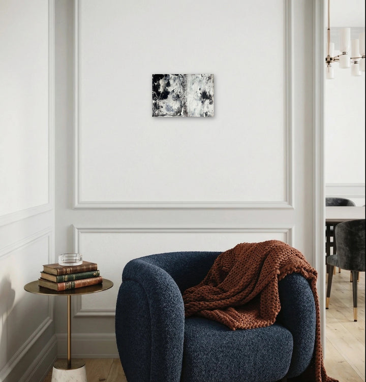 The artwork, Burst, by Dionysia Adamopoulou, displayed in a room.