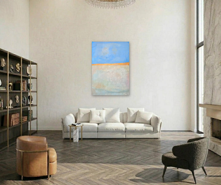 The artwork, Imagine the Coveration, by Stella Michaels, displayed in a room.