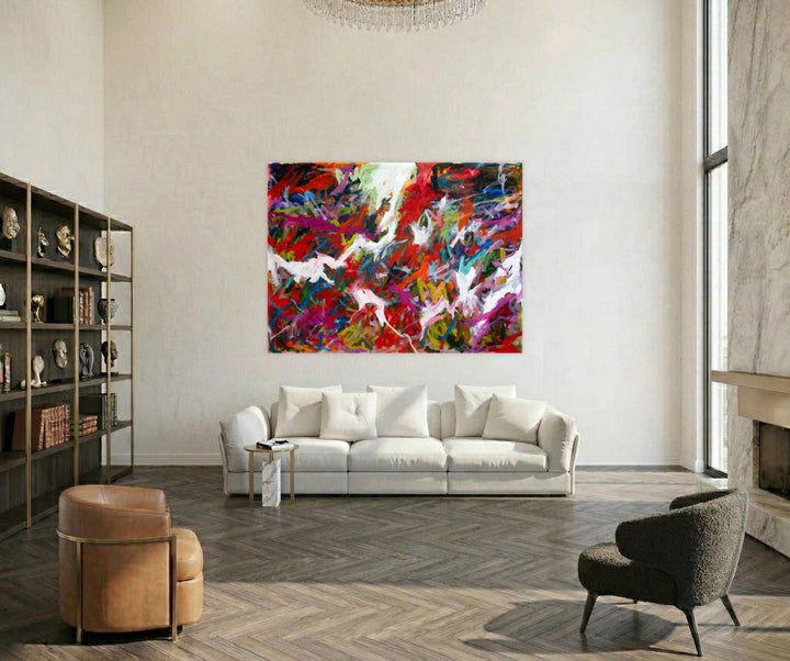 The artwork, Ipaoc0248, by Saehyun Paik, displayed in a room.