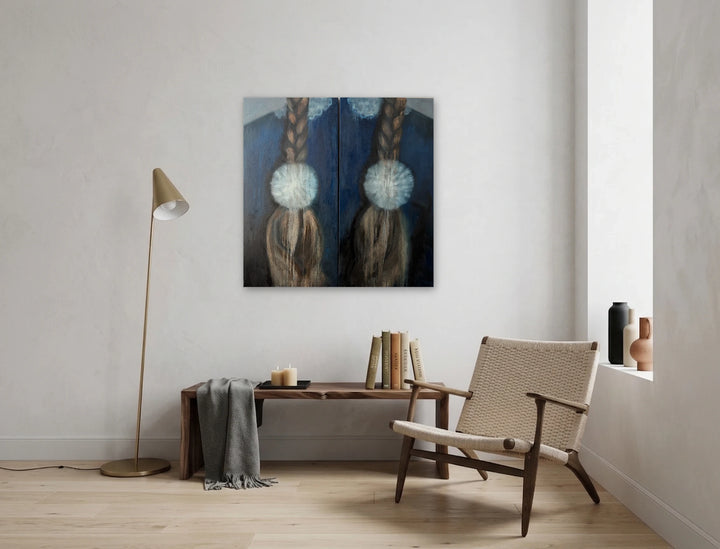 Dandelions (Diptych)