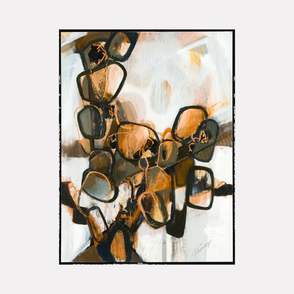 Bronze Flowing Through Rusted Veins