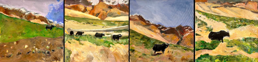 A Yak Herd