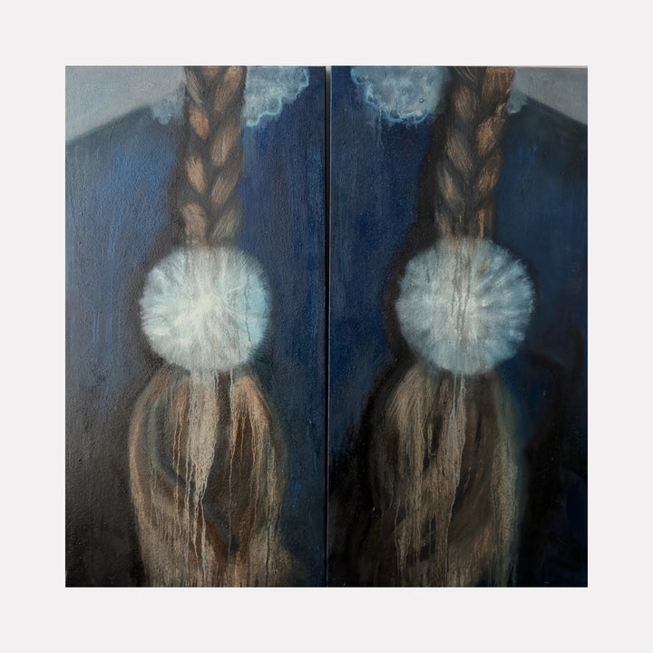 Dandelions (Diptych)