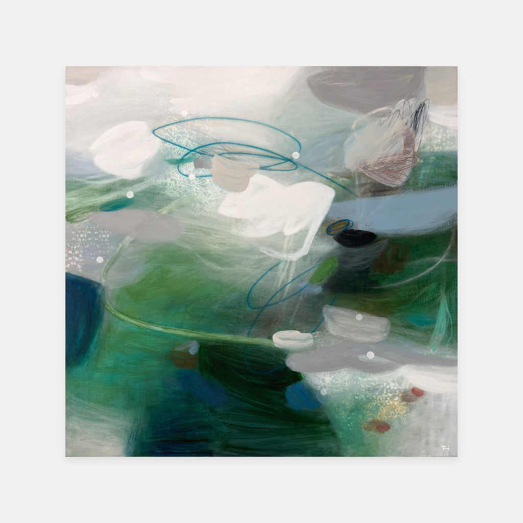 Verdant Green Splash Pool