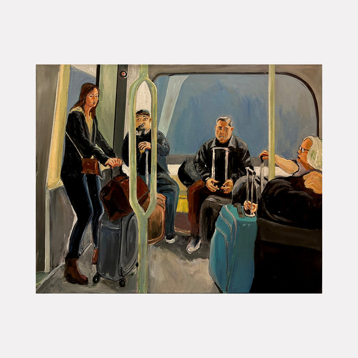 On the SFO Monorail