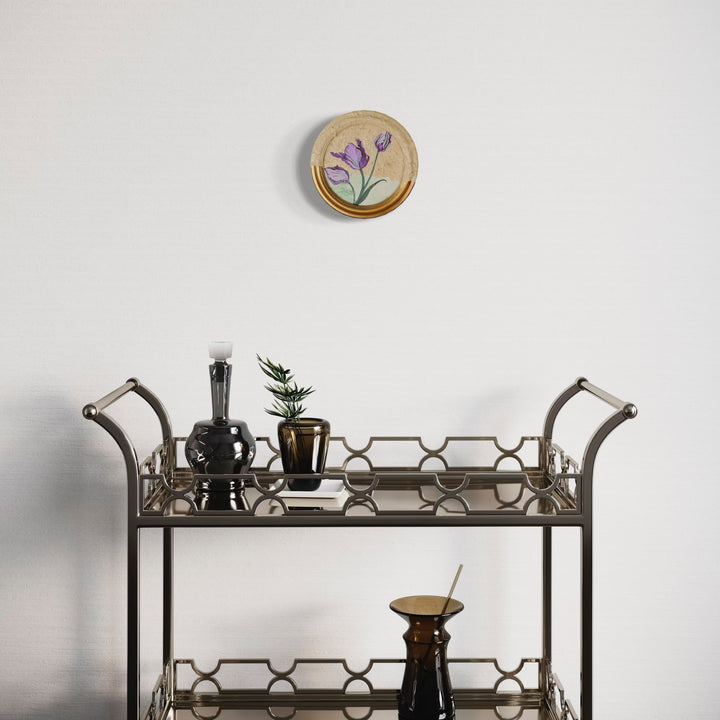 The artwork, Breaking Boundaries III, by Carlos Gamez de Francisco, displayed in a room.