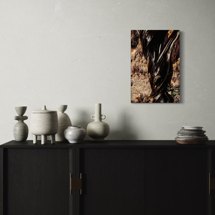 The artwork, 080A5875, by Eunice Pais, displayed in a room.