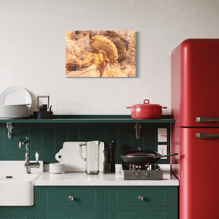 The artwork, 080A6031, by Eunice Pais, displayed in a room.