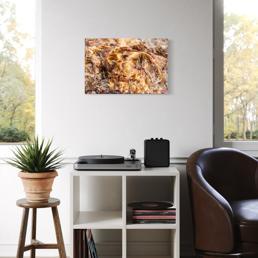 The artwork, 080A6074, by Eunice Pais, displayed in a room.
