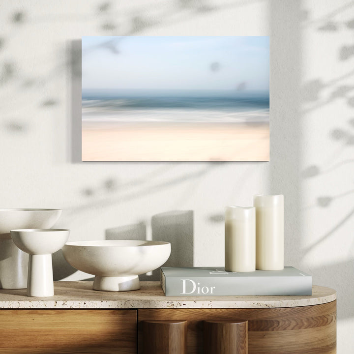 The artwork, A Summer Day, by Sandi Daniel, displayed in a room.