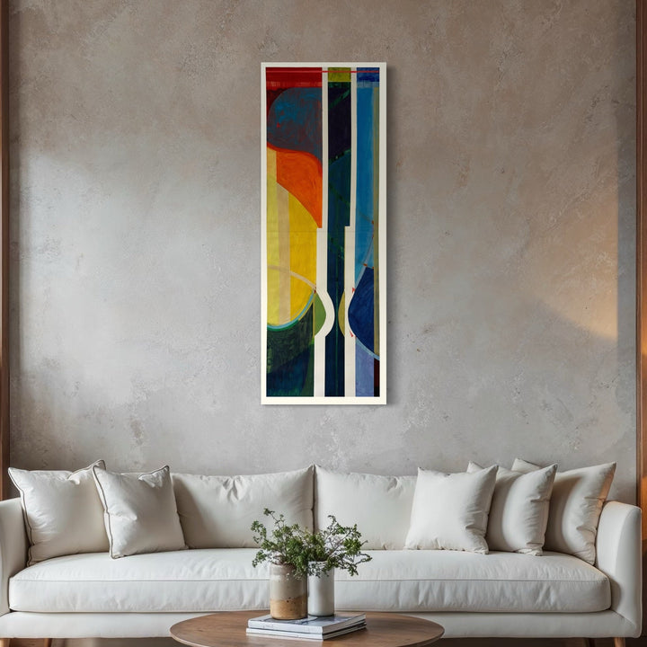 The artwork, Abstract 36.25, by Owen Brown, displayed in a room.