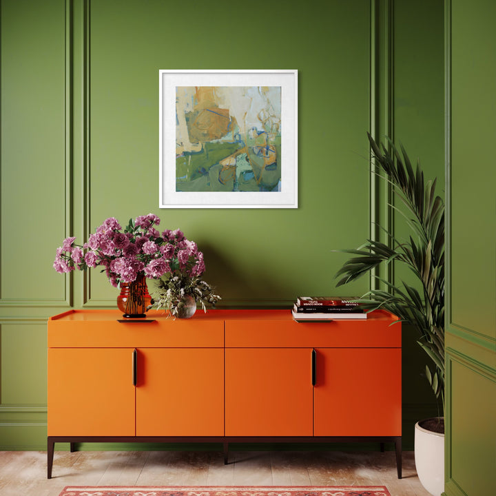 The artwork, Arrant Folly, by Penny Santy, displayed in a room.