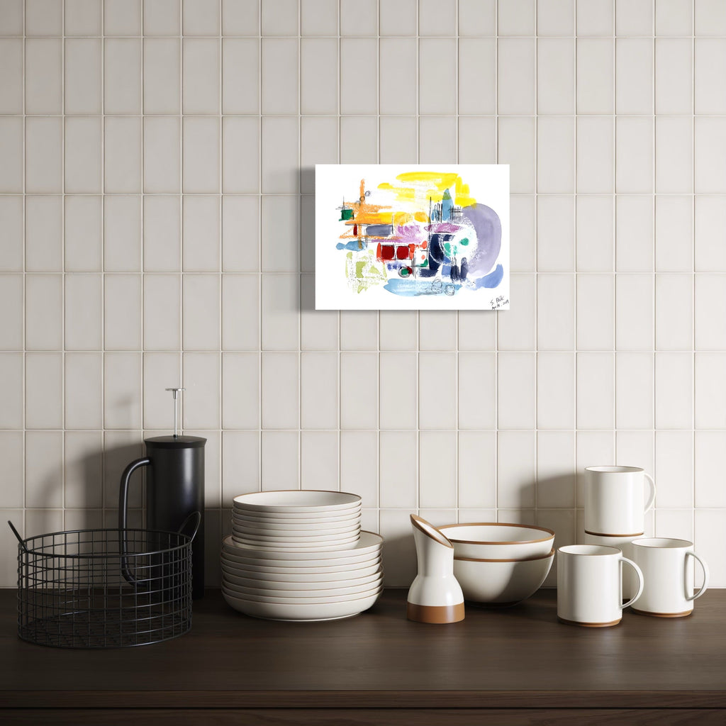 The artwork, BPAMX0083, by Saehyun Paik, displayed in a room.
