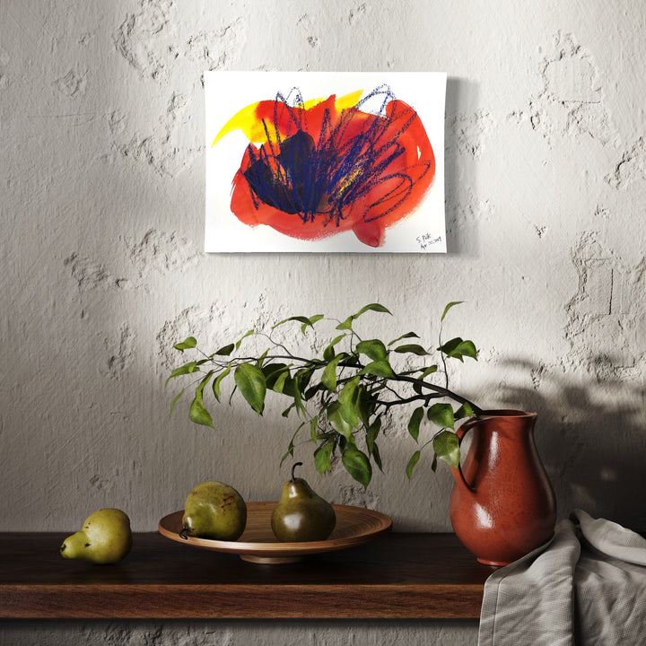 The artwork, BPAMX0088, by Saehyun Paik, displayed in a room.