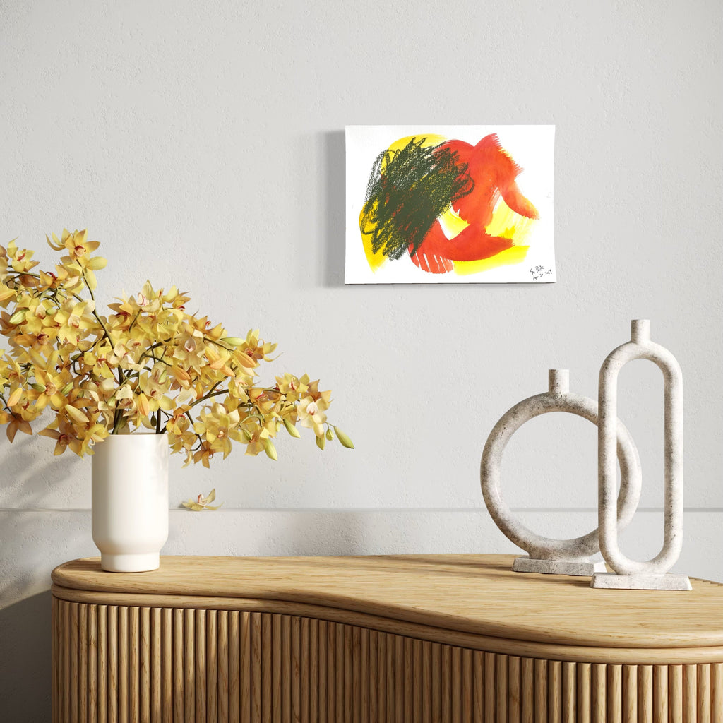 The artwork, BPAMX0089, by Saehyun Paik, displayed in a room.