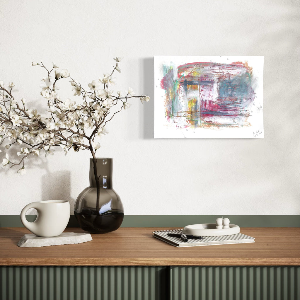 The artwork, BPAMX0096, by Saehyun Paik, displayed in a room.