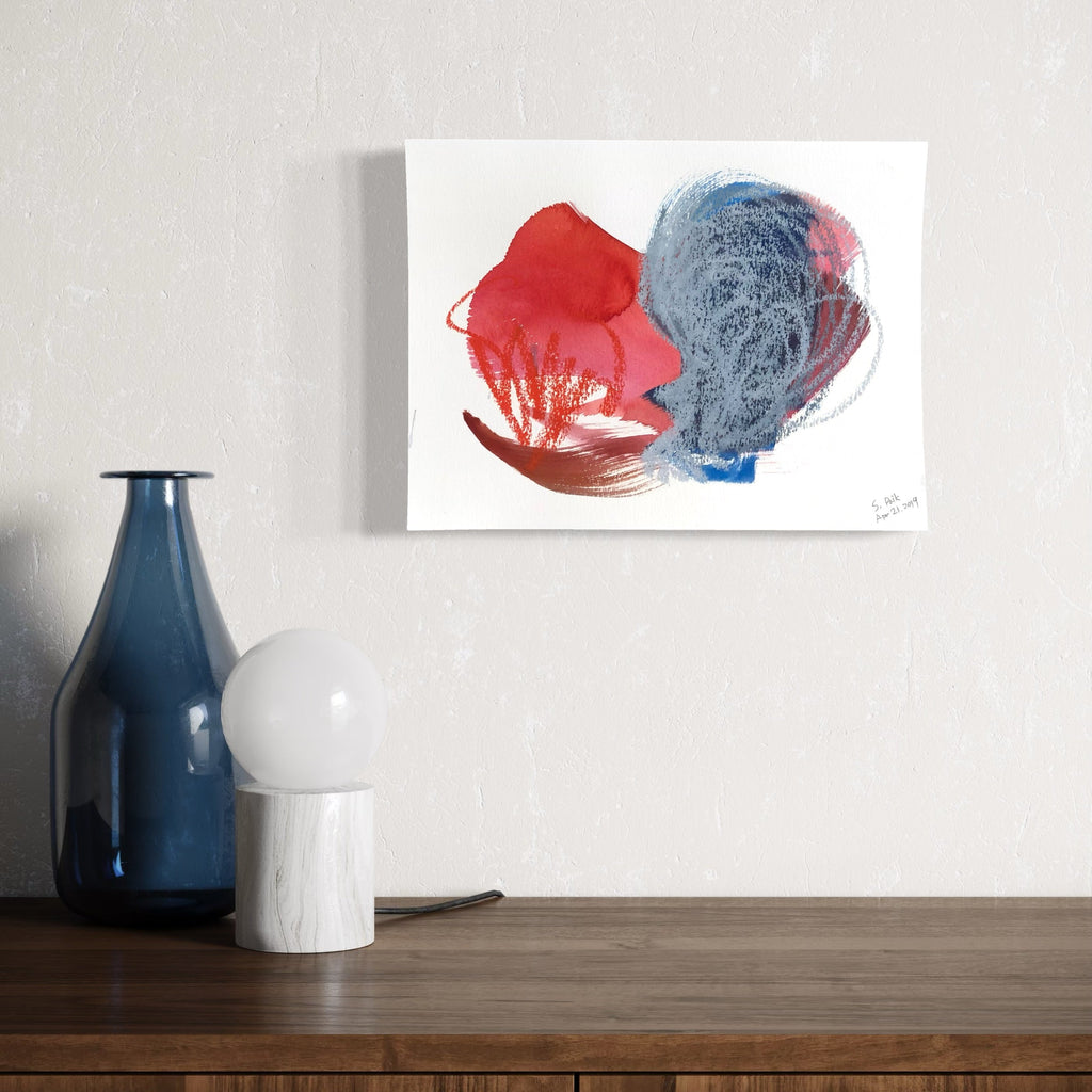 The artwork, BPAMX0098, by Saehyun Paik, displayed in a room.