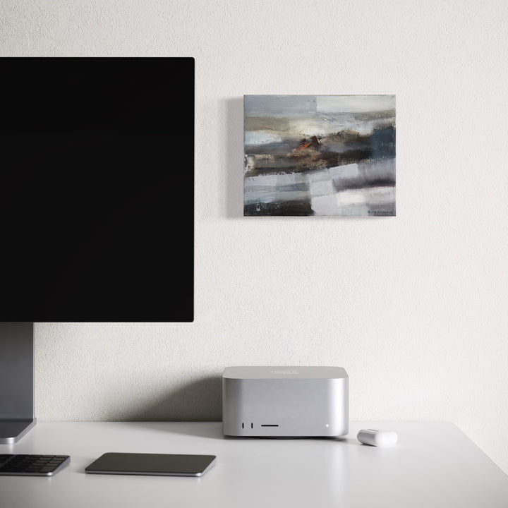 The artwork, Before & After, by Xanthippe Tsalimi, displayed in a room.