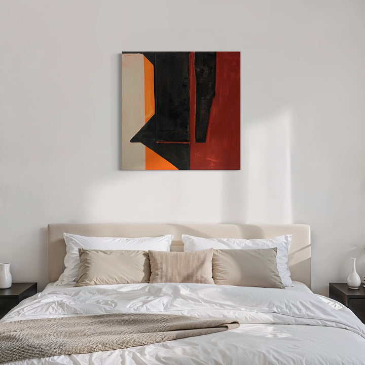 Black on Buff and Rust XX