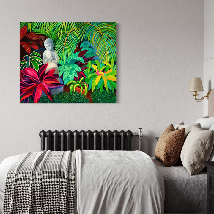 The artwork, Blessed, by Roxa Smith, displayed in a room.