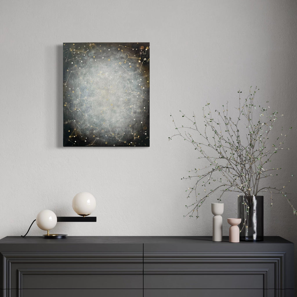 The artwork, Border #2, by Sonomi Kobayashi, displayed in a room.
