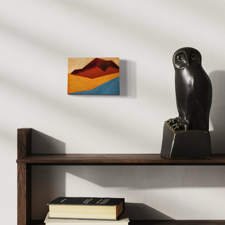 The artwork, Bounce, by Joanie Flickinger, displayed in a room.