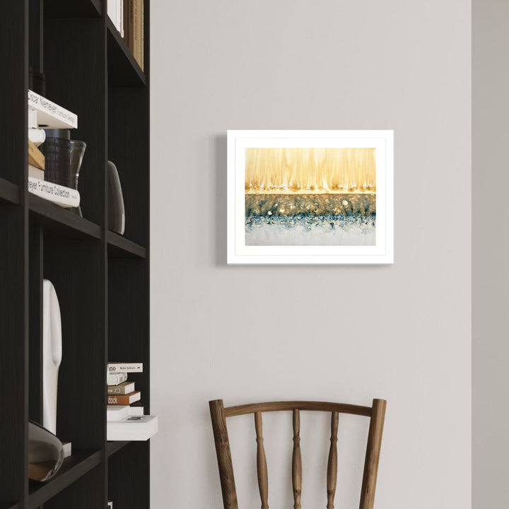 The artwork, CONFLICT ZONE 95, by Lyn Godley, displayed in a room.