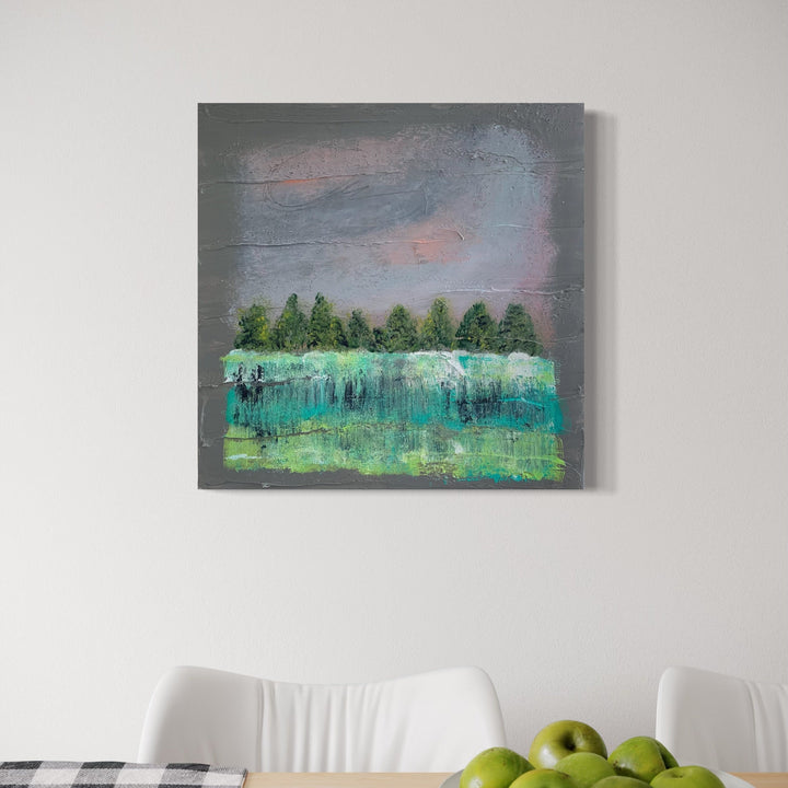 The artwork, Change Is Coming, by Tammy Kushnir, displayed in a room.