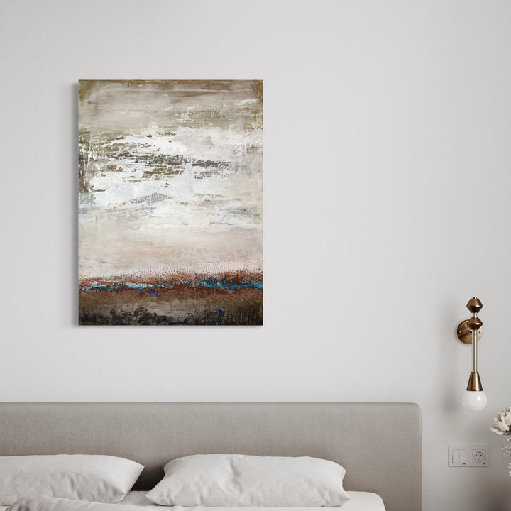 The artwork, Cheap Thrills II of II, by Deborah Chaney, displayed in a room.