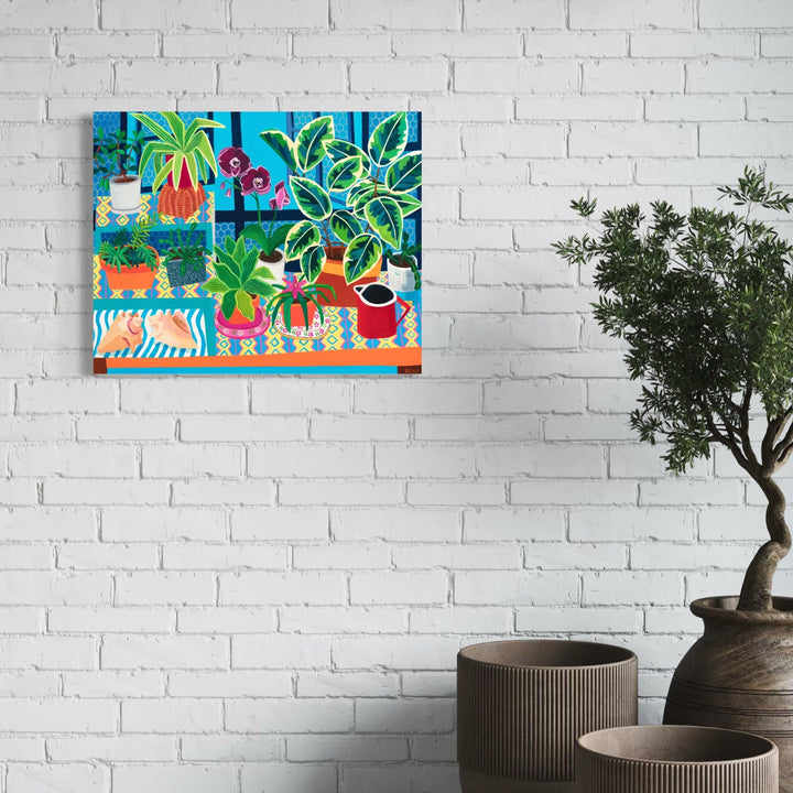 The artwork, Coexisting, by Roxa Smith, displayed in a room.