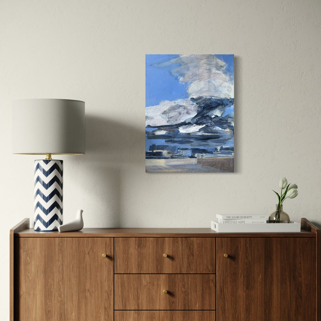 The artwork, Create, by Chris Baily, displayed in a room.