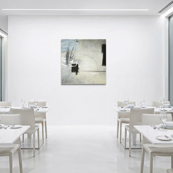 The artwork, Daliri, by Victoria Primicias, displayed in a room.