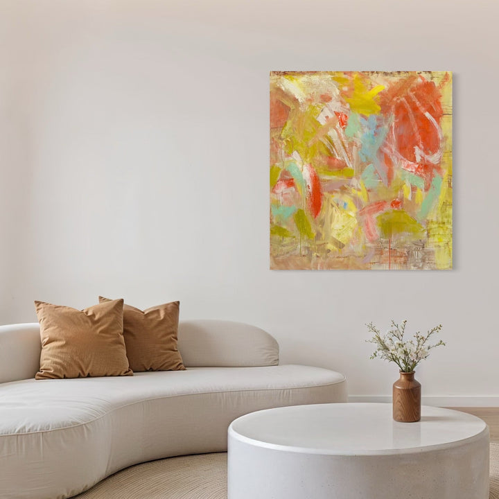 The artwork, Dear Troubles, I Miss You, by Petra Nimtz, displayed in a room.