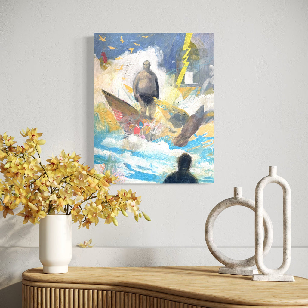 The artwork, Ego, by Chris Baily, displayed in a room.