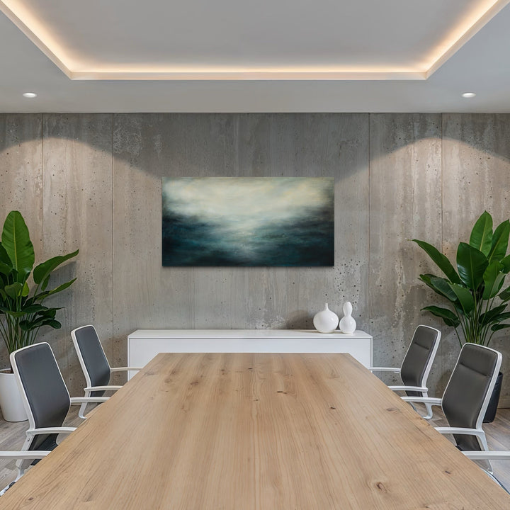 The artwork, Eleven, by Xanthippe Tsalimi, displayed in a room.