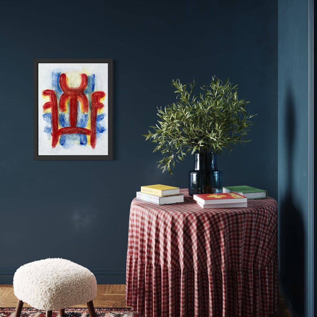 The artwork, Engram #3, by Adina Andrus, displayed in a room.