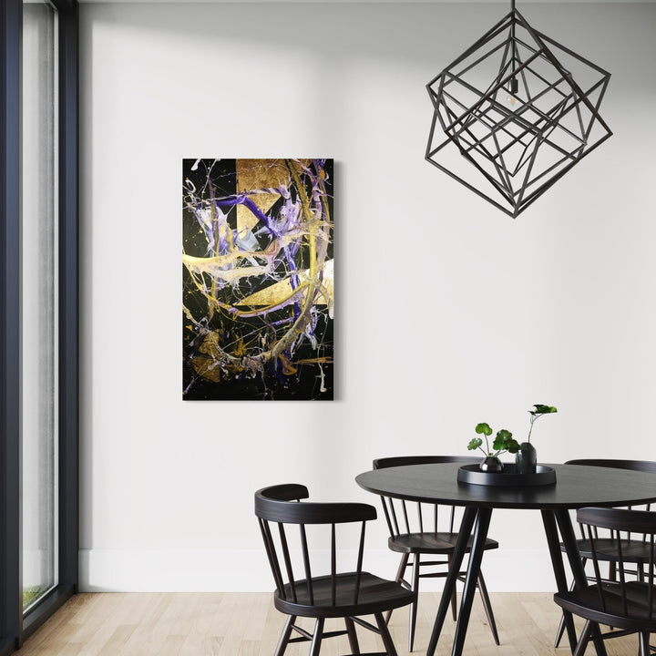 The artwork, Ethereal, by Nicholas Franklin, displayed in a room.