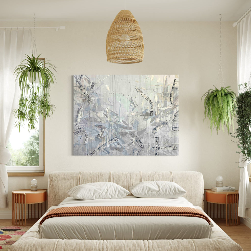 The artwork, Everyday, by Shira Toren, displayed in a room.