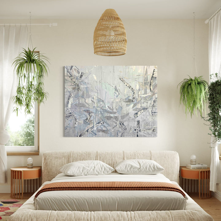 The artwork, Everyday, by Shira Toren, displayed in a room.