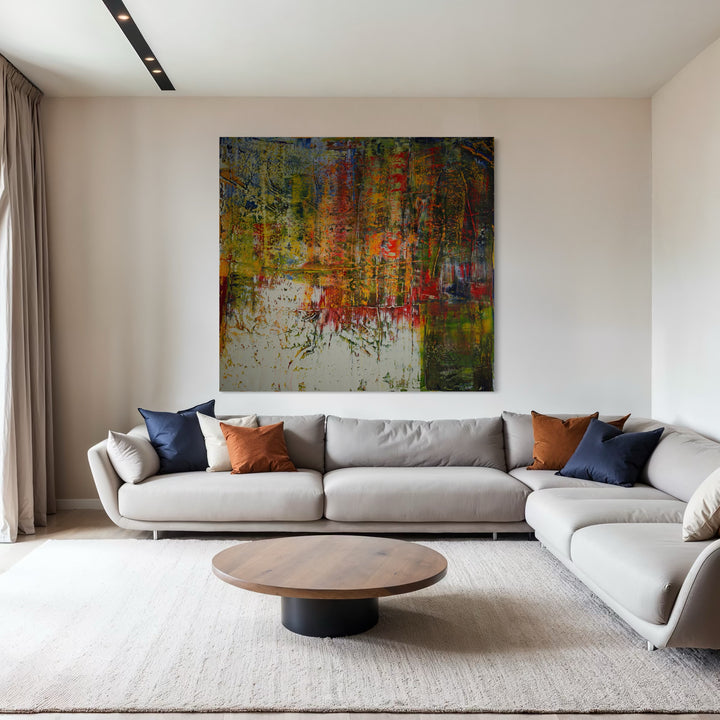 The artwork, Extinct Thoughts 2, by Harry Moody, displayed in a room.