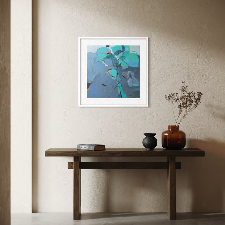 The artwork, Fault Line, by Penny Santy, displayed in a room.