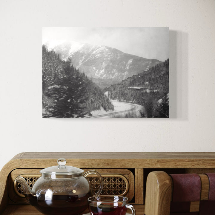 The artwork, For The Girl in The Pallet Factory , by Kelly McGovern, displayed in a room.