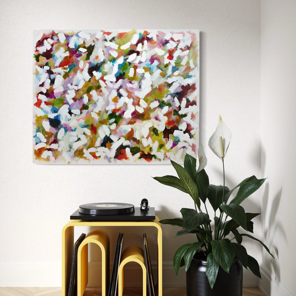 The artwork, IPAOC0251, by Saehyun Paik, displayed in a room.