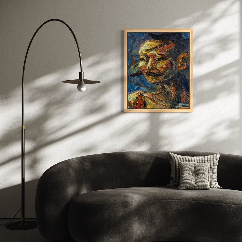 The artwork, I Wanna Be Me II, by Chunbum Park, displayed in a room.